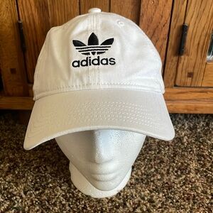 Adidas White Ball Cap